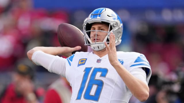 Detroit Lions quarterback Jared Goff.